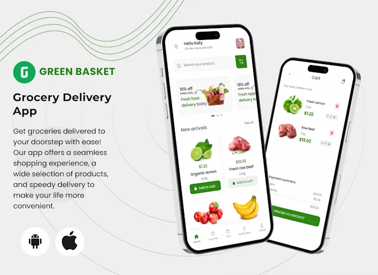 Grocery Delivery App Development Company in Hyderabad